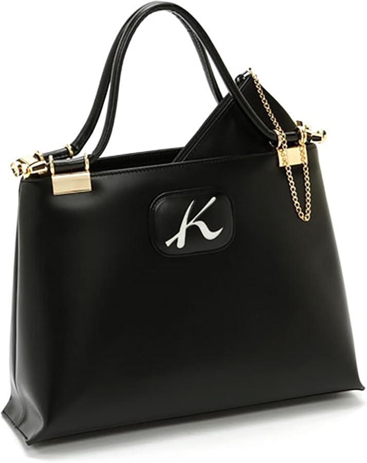 Kitamura(キタムラ) Handbag with Pouch, Black 15154: Handbags Kitamura(キタムラ) Handbag with Pouch, Black 15154: Handbags